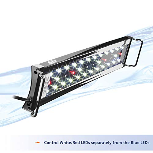 Aqueon LED OptiBright Fish Tank Aquarium Light Fixture, 18-24 Inch - size: 18-24 Inch