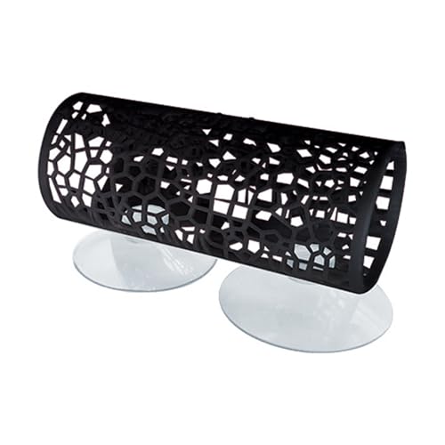 Resin Fish Hideaway Tube for Aquarium, Sleeping Cave Shelter with Hollow Tunnel Design, Shrimp Hiding Tank Decoration Accessories