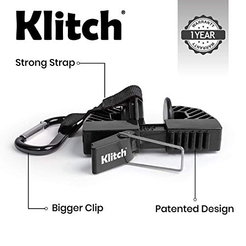 Footwear Clip, Shoe Bag, Hang Extra Shoes Cleats Boots or Gear on Your Bag. - color: 1-Pack Black