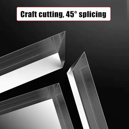 Transparent Acrylic Water Tank Shallow Sink Props, Deep Storage Box for Display, Coffee Tray for Cosmetics, Desktop Organizer (30x20x5cm / 11.8x7.9x2in)