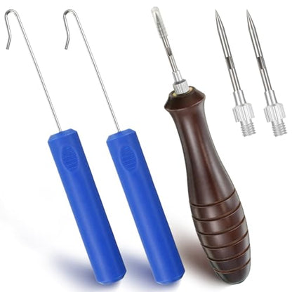 Fish Venting Tool, Venting Kit for Deep Sea Fish with Hook Remover and Stainless Steel Needle, Fishing Tackle for Saltwater Fishing Release and Return