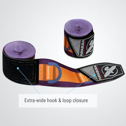 Hayabusa Marvel Hero Elite Mexican Style Boxing Hand Wraps for Men & Women - color: Batroc