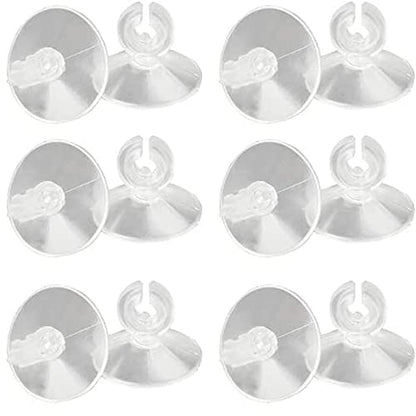 40Pcs Aquarium Suction Cups Clear Fish Tank Hose Clamps Suction Cup Clips Airline Tube Holders Fish Tank Holders Clips for Fish Tank Tubing