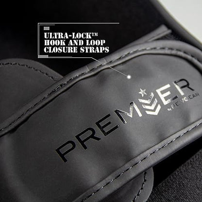 Revgear Premier Deluxe Shin Guard, Durable/Lightweight, MMA, Kickboxing - color: Black/Black, size: X-Large