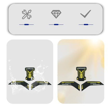 FOR V-Strom 800 DE 800DE Vstrom DL 800 2023 Tank Pad Motorcycle Accessories Protector Rubber material Fuel tank sticker