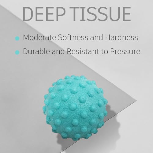 NGT new guide steps Fascia Ball, Suitable for Relaxing Muscles, Restoring Fascia, and Improving Body Condition for All Parts of the Body. (Green) - color: Green