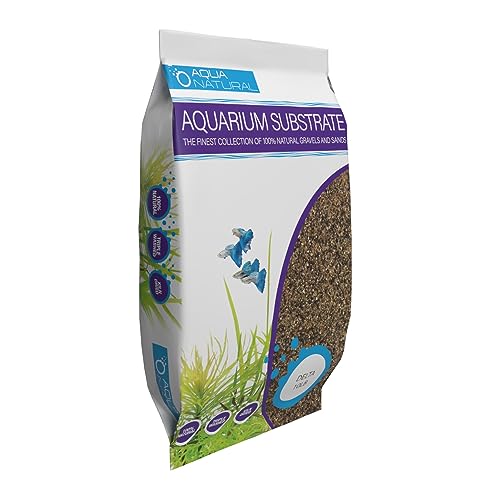 Aqua Natural Delta Sand 10lb Substrate for aquascaping, Aquariums, vivariums and terrariums