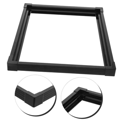 COLLBATH Aquarium Safety Edge Protector Guard Edge Protector Strip for Fish Tank Easy- Design Material for Tanks - size: 45.00X45.00X2.50CM