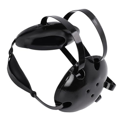 Wrestling Headgear Wrestling Ear Guard Head Gear with Chin Cup 3 Hole Breathable NBR Sponge Protective Soft Fit for Jiu Jitsu MMA BJJ Youth Adults