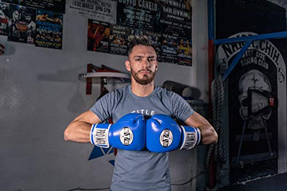 Pro Mex Professional Training Gloves V 3.0 - color: Blue, size: 12 oz