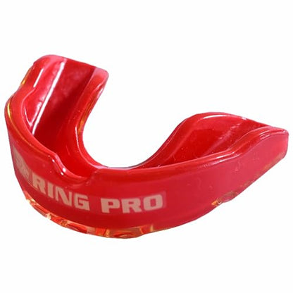 Mouth Guard for Boxing, MMA, Football, Basketball, Hockey, and All Contact Sports, Custom Fit for Adults and Youth, Teeth and Gum Protection - color: Red