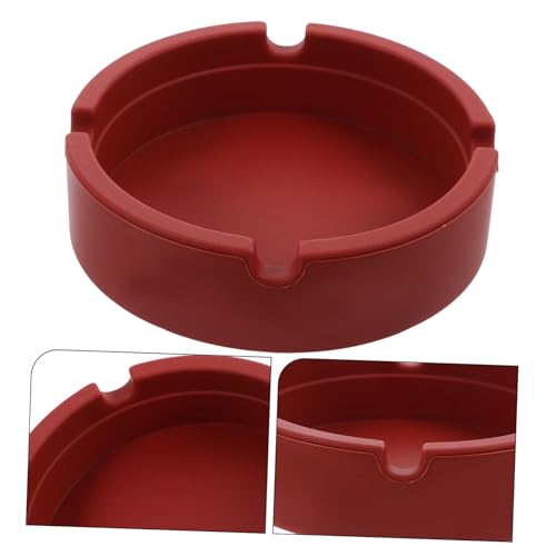 Zerodeko Silicone Wine Bottle Coaster Reusable Non Slip Pad for Elegant Design for Home Bars and Parties Inner - color: Brown