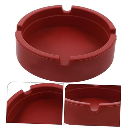 Zerodeko Silicone Wine Bottle Coaster Reusable Non Slip Pad for Elegant Design for Home Bars and Parties Inner - color: Brown