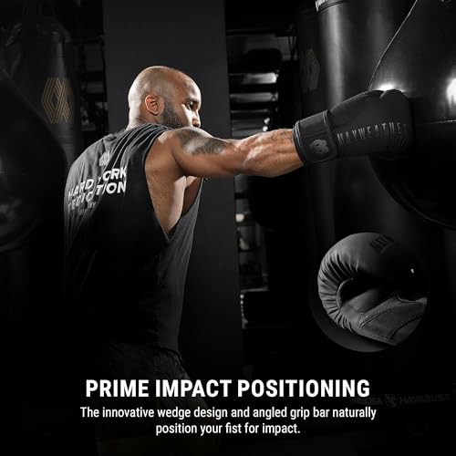 Hayabusa Mayweather Champ Boxing Gloves for Men and Women - color: Black, size: 14oz