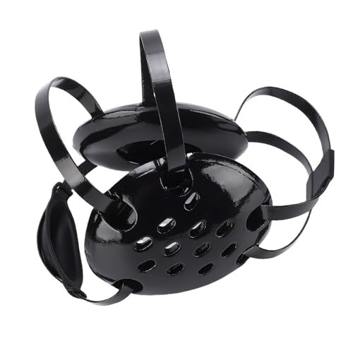 Zunate Wrestling Headgear with Chin Pad, Adjustable Protective Ear Guard with 11 Holes for Breathability, Black Design for Men and Women in Grappling Sports