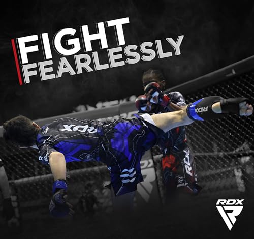 RDX IMMAF Approved Shin Guards, Competition Level Neoprene Shin Pads for Sparring and Grappling, MMA Kickboxing, Professional Shin Insteps Protection, Men Women - color: Red, size: X-Small