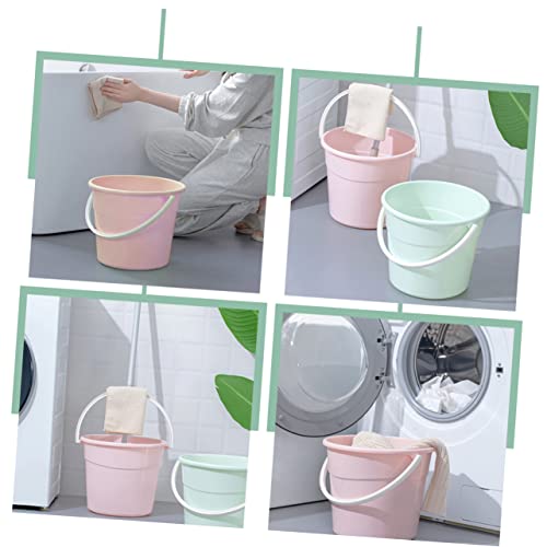 Heavy-Duty Water Container with Comfortable Handle Versatile Utility Bucket for Home Cleaning Car Wash and Fishing Lightweight and Rustproof Design
