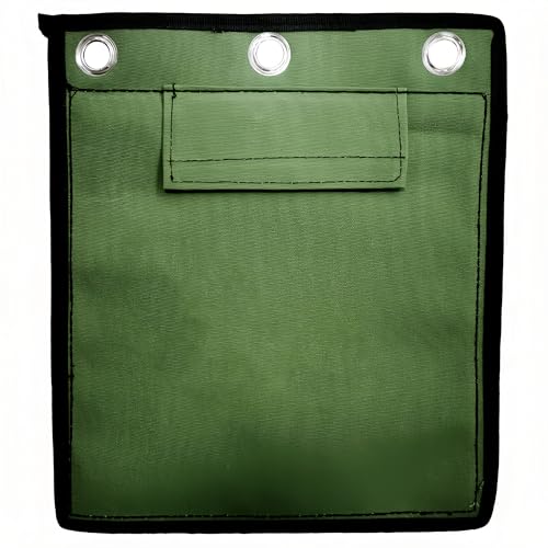 Wing Chun Wall Bag Canvas Leather Punch Bag for Kung Fu Boxing Training | Reinforced Stitching for Long-Lasting Durability - color: GREEN