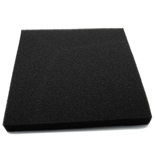 Aquarium Filter Sponge, Biological and Mechanical Sponge Filter Pad for Fish Tank (19.5" x 19.5" x 2") - size: 19.5" x 19.5" x 2"