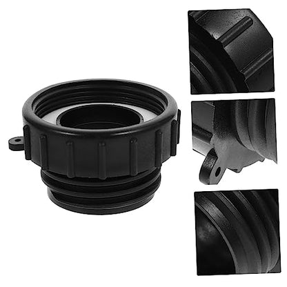 PRETYZOOM Tank Lid Adapters Tote Replacement Valve Fine Thread 63mm to Coarse Thread 60mm