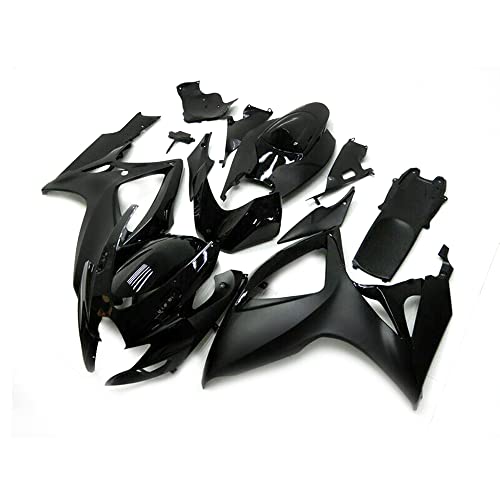 Black ABS Plastics Fairing Kit for Suzuki GSXR600 GSXR750 K6 2006 2007 Injection Mold Bodywork Body Kits - size: Style 49