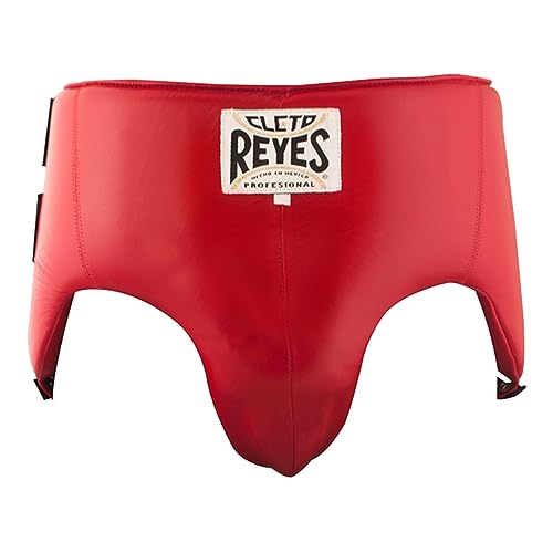 CLETO REYES Kidney and Foul Groin Protector, Boxing Training Equipment, Protective Gear for Men - size: Medium, style: Classic Red