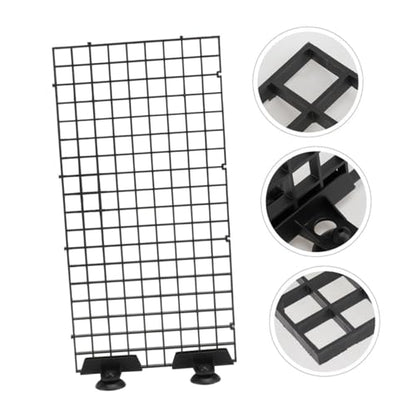 ORFOFE 1 Set Aquarium Divider Plastic Grid Sturdy Fish Tank Partition Board for Isolation and Breeding Easy Installation Compatible with Various Efficient Filtration Grid