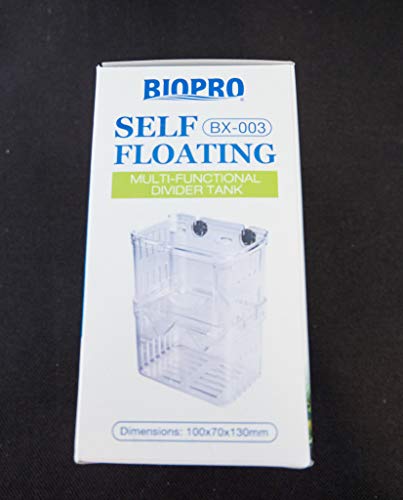 Aquarium Fish Tank Breeding Breeder Rearing Box Hatchery Clear Isolation Case (BX-003) - size: BX-003