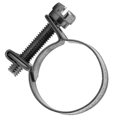 10pcs Stainless Steel Hose Clamps – Adjustable 6-20mm Fuel Line Pipe Clips for Air, Water, Silicone & Fuel Hoses (18-20Mm)