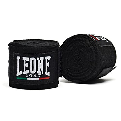 LEONE 1947, Hand Wraps Black - color: black, size: 4,5 m