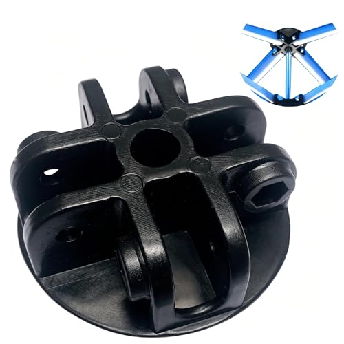 4-Way Roof Centre Bracket Connector Canopy Tent Replacement Parts Pop-up Canopy Replacement Parts Outdoor Canopy Parts - size: 7*3cm