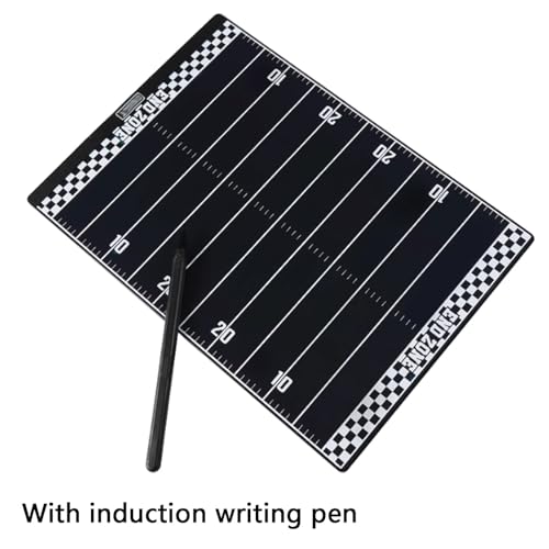 Electronic Flag Football Coaching Board, LCD Flag Football Tactical Board, with Induction Writing Pen, Durable Material, Thin and Portable, for Team Training