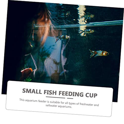 BESPORTBLE 2pcs Fish Food Feeders for Small Fish Red Worm Holders Aquarium Feeding Supplies