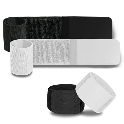 4PCS Elastic Soccer Shin Guard Straps for Kids Youth Adult