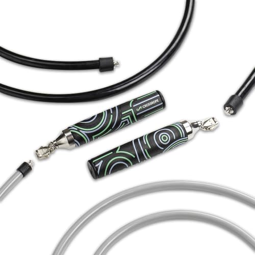 Crossrope Get Strong Weighted Jump Rope Set for Strength - size: XL - (6’2”+ User Height)