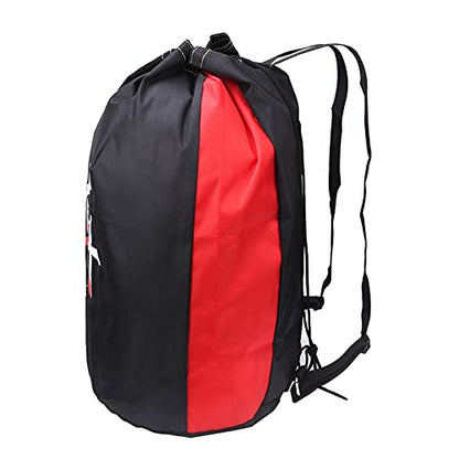 52 x 43 cm / 20.5 x 16.9 in Taekwondo Drawstring Backpacks, Oxford Cloth Unisex Gym Sports Bag, Taekwondo Sparring Backpack - size: Protective gear bag with the word fight