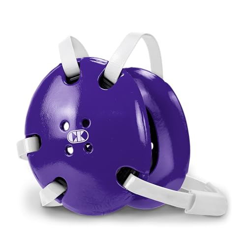 Cliff Keen Signature Wrestling Headgear - color: Purple / White