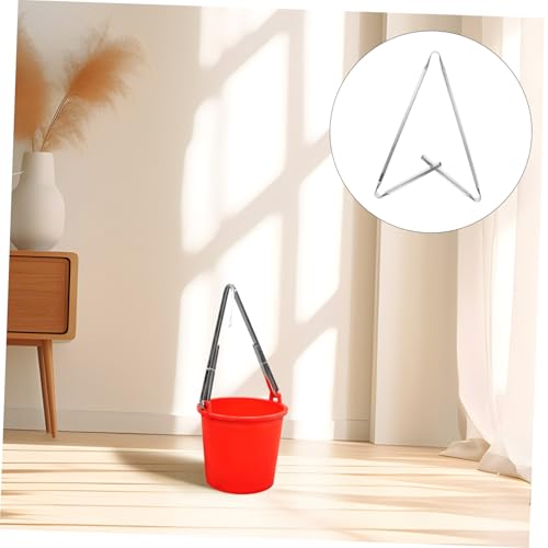 POPETPOP Stainless Steel Bucket Holder for Farming and Fishing Heat-Resistant Clip for Water Buckets and Aquarium Use Sturdy Anti-Scalding Attachment for Horse Supply