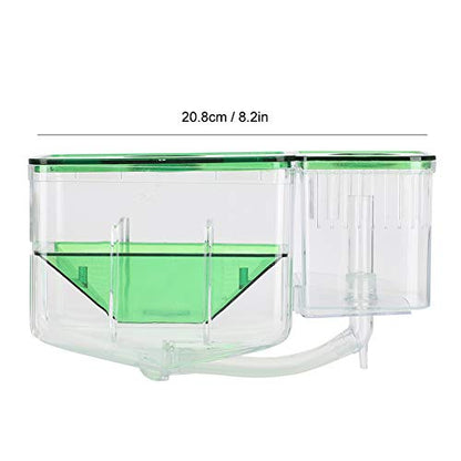 Fish Breeding Box, Transparent Aquarium Little Fish Breeding Hatching Box, Fish Tanks Double Layer Isolation Box Hatchery Incubator for Injured Small Fish Shrimp