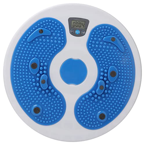 Rotating Balance Board with Magnetic Twisting Disc for Waist, Ankle and Body Exercise, Aerobic Fitness Training Equipment