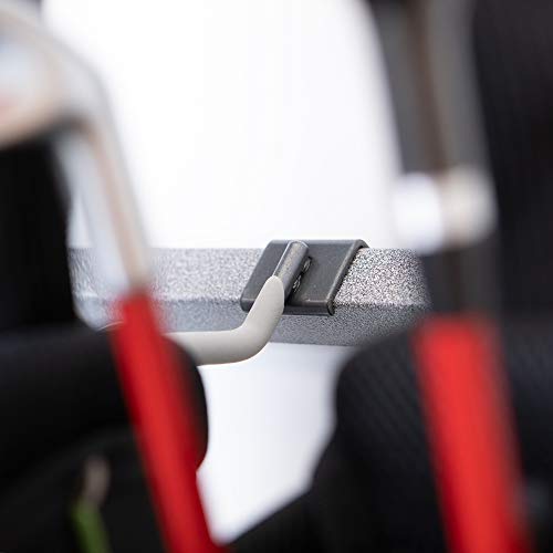 Monkey Bar Storage Golf Racks (Small) | Wall-Mounted, Steel Organizer, For 2–3 Golf Bags - size: Small