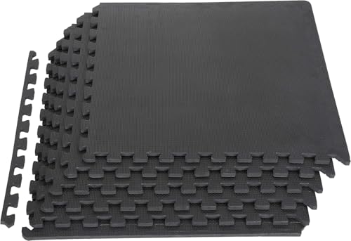 ZENY 24 Pack Puzzle Exercise Mat, 1/2'' Interlocking Foam Floor Mat, Gym Flooring Mat, Home Gym Workout Exercise Equipment Mat