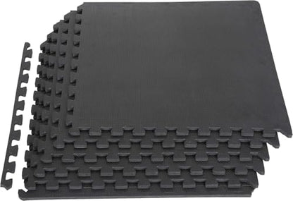 ZENY 24 Pack Puzzle Exercise Mat, 1/2'' Interlocking Foam Floor Mat, Gym Flooring Mat, Home Gym Workout Exercise Equipment Mat