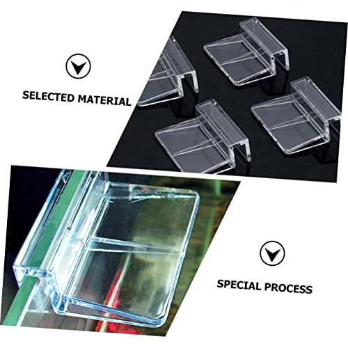 10pcs Aquarium Stand Acrylic Support Brackets Fish Tank Holding Rack Support Shelf for Aquarium Tank Supply