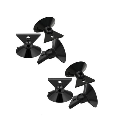 6 Pcs Black Light Bulb Suction Cup Removal Tool GU10 MR16 Lamp Changer Head NRS90-N20 Suction Cup Halogen Bulb Extractor Lighting Components for Mini Track Lights and More