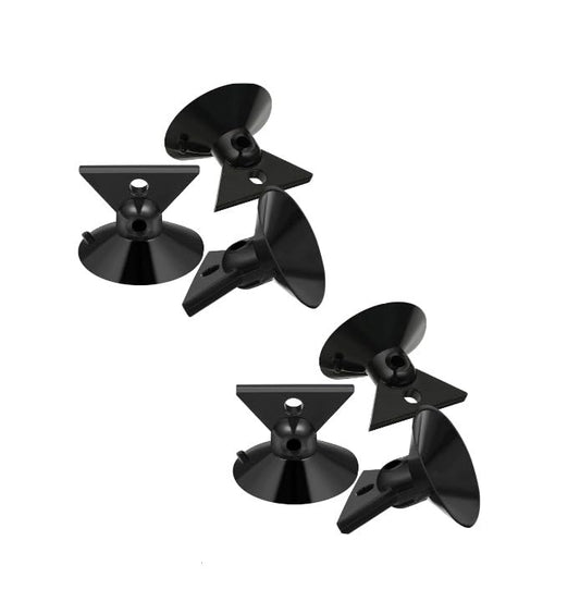 6 Pcs Black Light Bulb Suction Cup Removal Tool GU10 MR16 Lamp Changer Head NRS90-N20 Suction Cup Halogen Bulb Extractor Lighting Components for Mini Track Lights and More