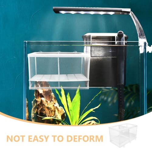 VANZACK Aquarium Fish Breeding Box Divider for Fry Hatching and Safe Separation Incubator for Fish Lightweight and Easy to Clean Nursery Tank