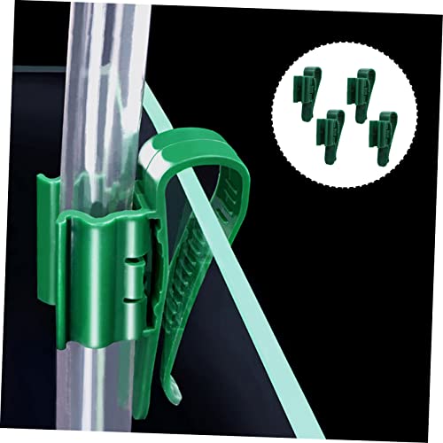 4pcs Plastic Fixing Clips for Fish Tank Multifunctional Aquarium Holder for Water and Pipe Easy Installation Compatible Aquariums and Water Tanks