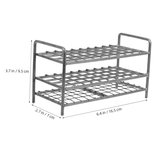 PRETYZOOM Test Tube Rack Sampling Tube Holder for Laboratory Use Organizer for Secure Test Tube Display and Compatibility