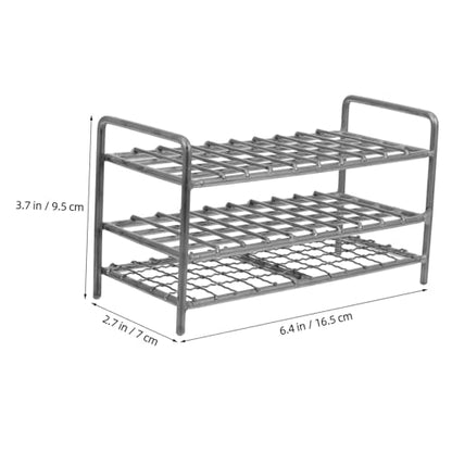 PRETYZOOM Test Tube Rack Sampling Tube Holder for Laboratory Use Organizer for Secure Test Tube Display and Compatibility